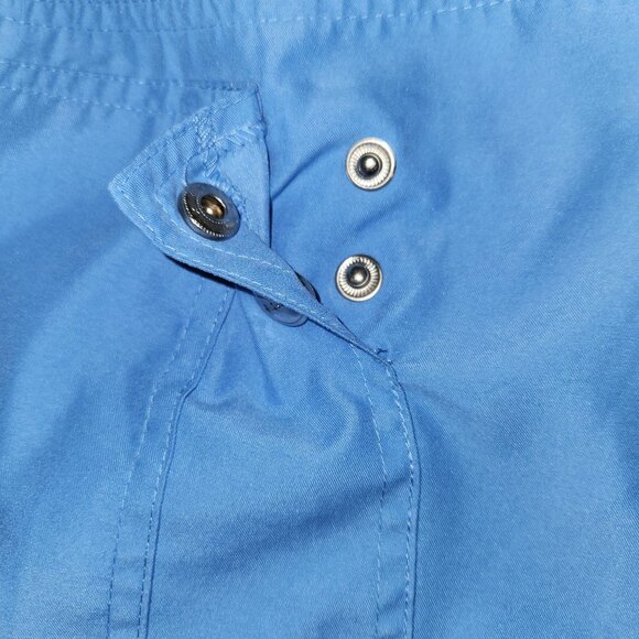 Izod Ladies Blue Polyester Skort Size 10 With Button & Zipper Closure 4065 - Picture 3 of 7